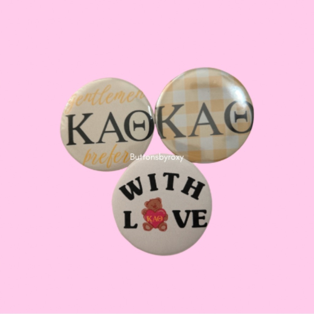 THETA button 3 pack